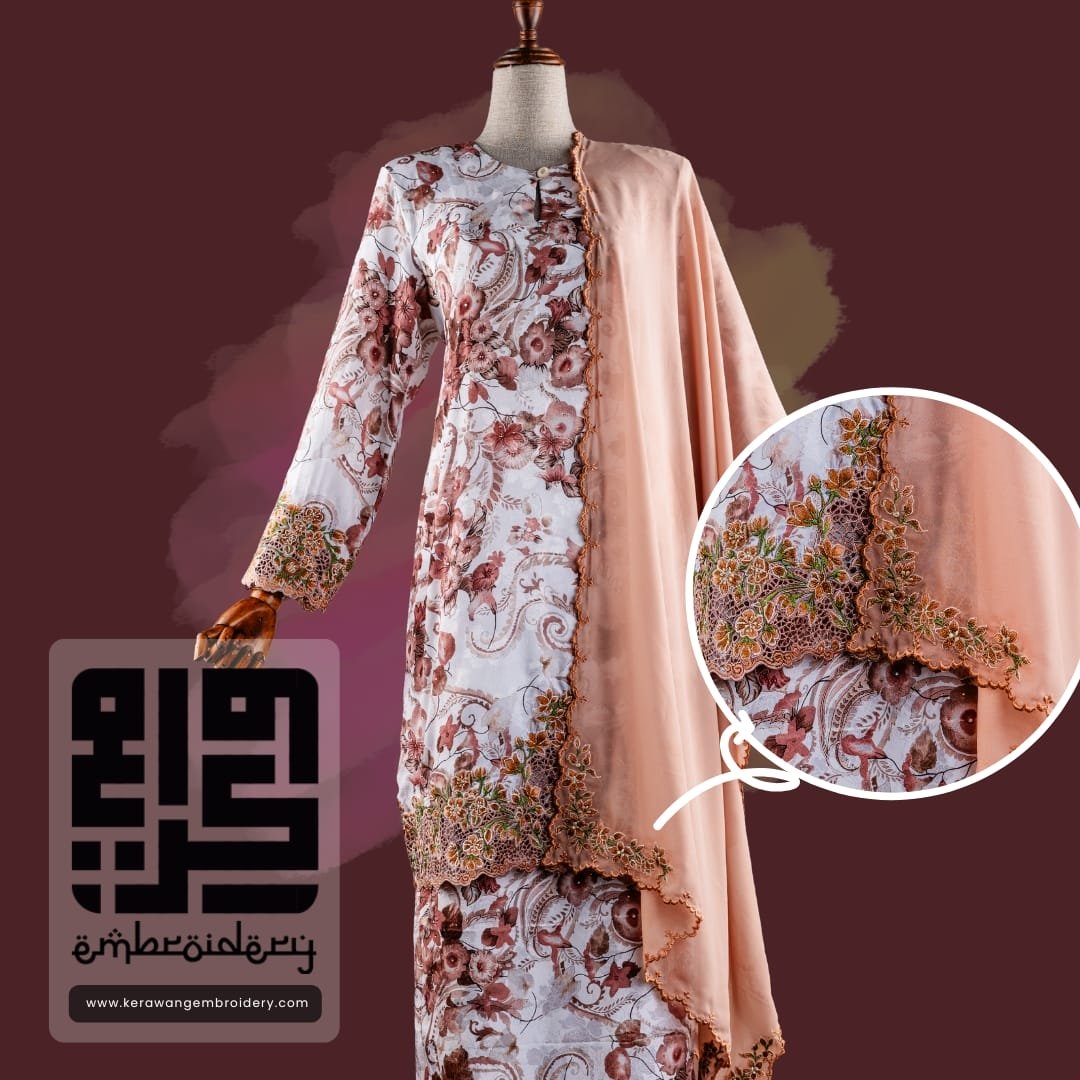 Tempahan Baju Kurung Moden Eksklusif