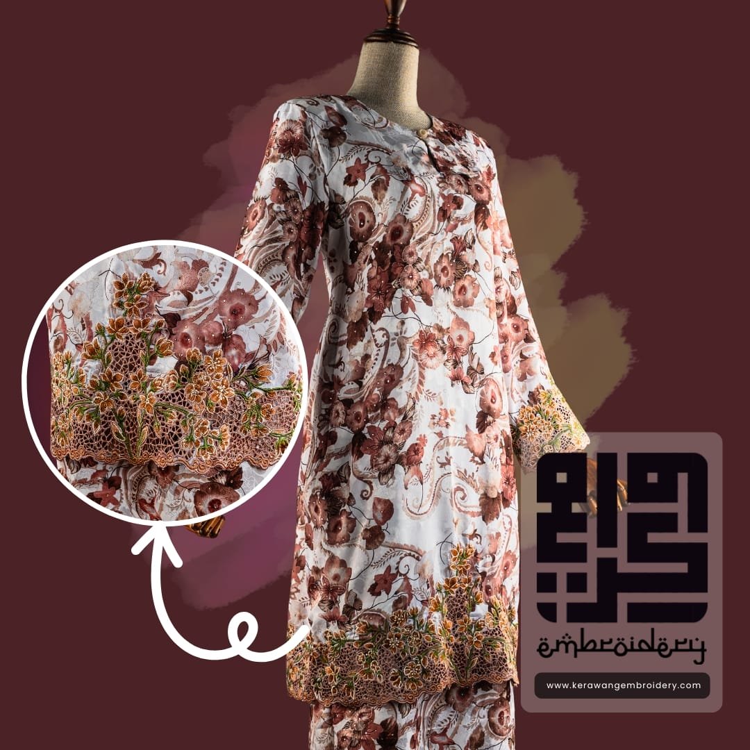 Tempahan Baju Kurung Moden Eksklusif