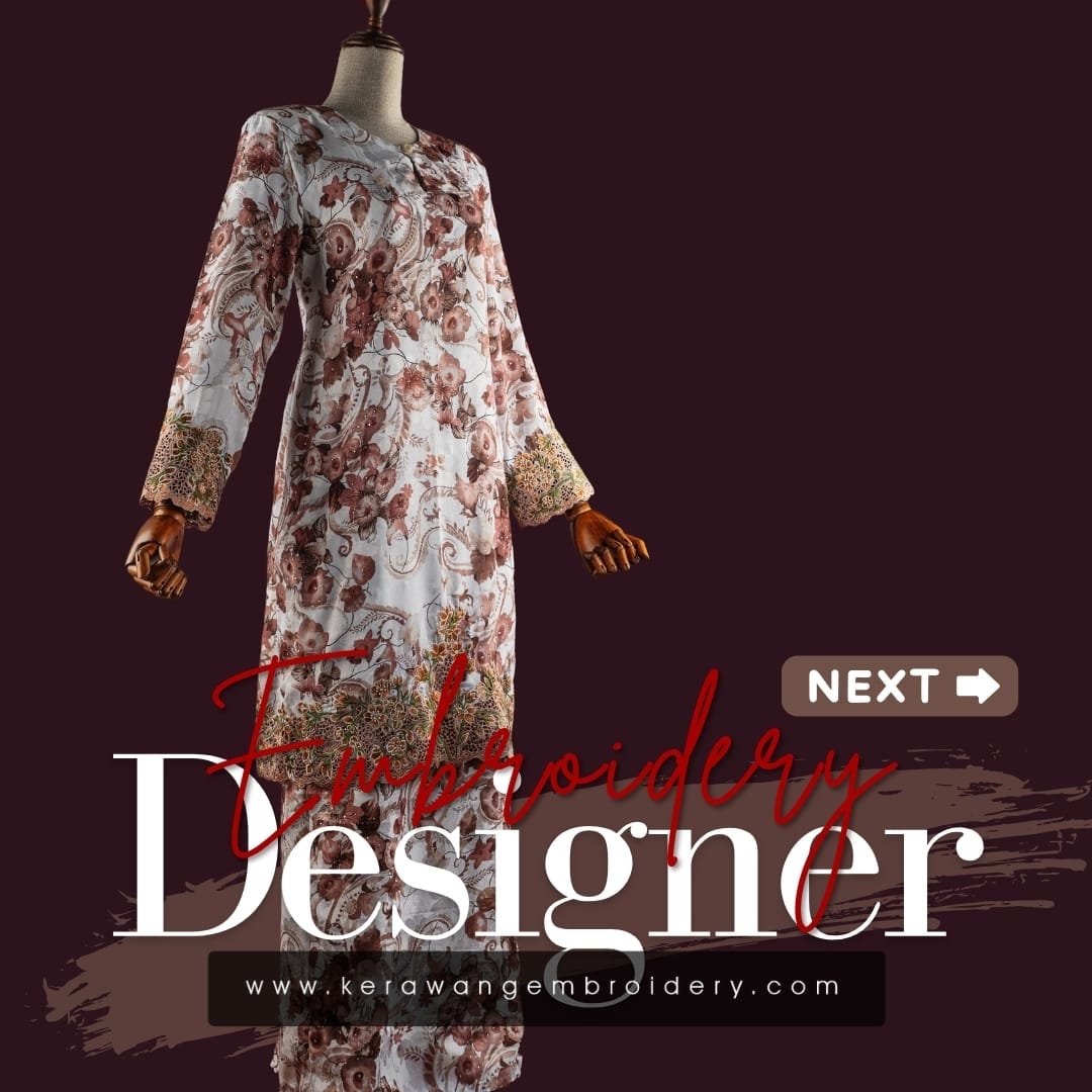 Tempahan Baju Kurung Moden Eksklusif