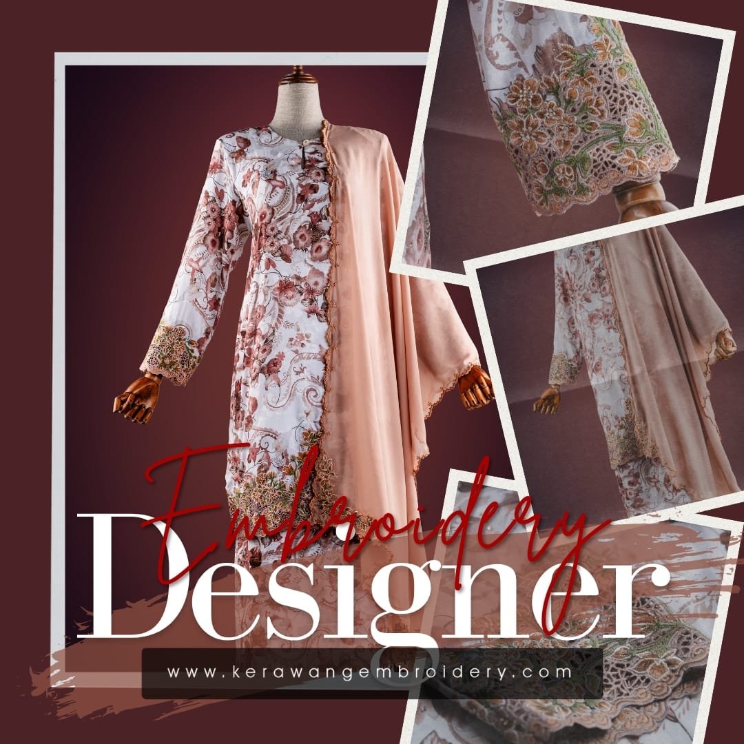 Tempahan Baju Kurung Moden Eksklusif