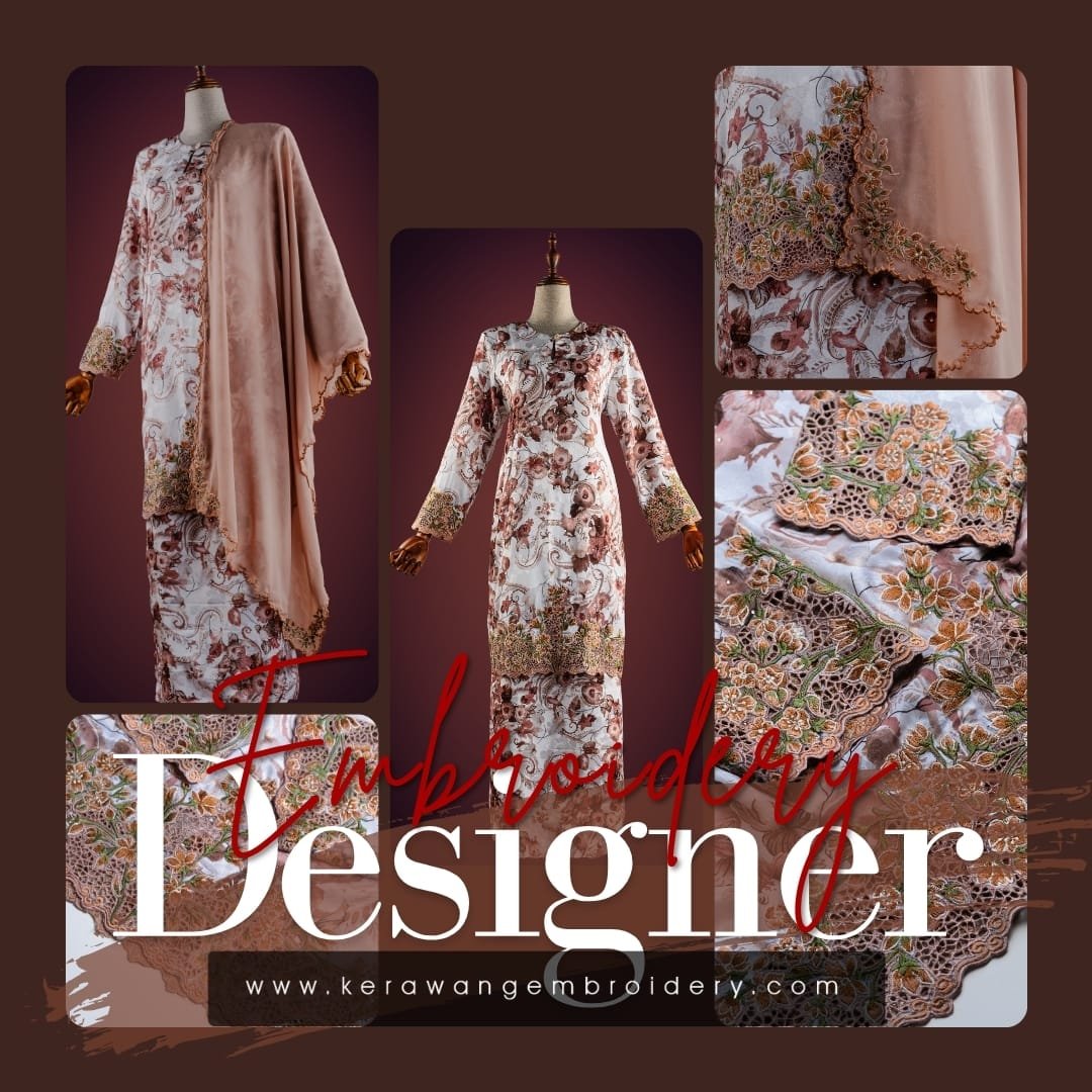 Tempahan Baju Kurung Moden Eksklusif